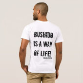 T-shirt Pièce en t de BB de la vie de Bushido (Dos entier)