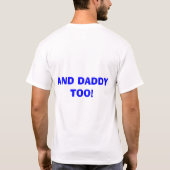 T-SHIRT PIÈCE EN T DE BÉBÉ (Dos)