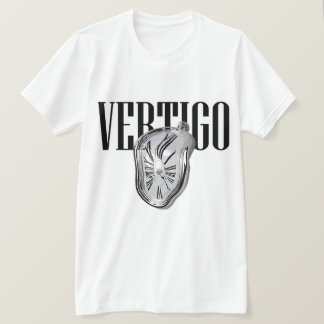 T-shirt Pièce en t de blanc de vertige