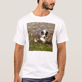 T-shirt Pièce en t de border collie
