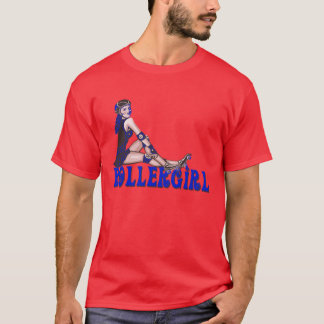 T-shirt Pièce en t de brouilleur de Rollergirl