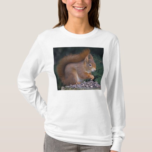 T-shirt Pièce en t de brunch d'écrou (Devant)