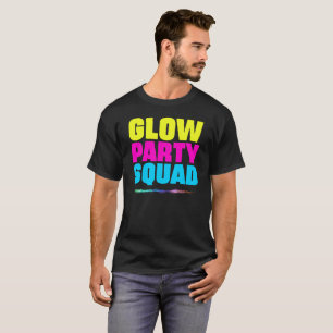 T-shirt Pièce en t de cadeau de peloton de partie de lueu