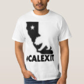 T-shirt Pièce en t de Calexit (Devant)