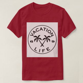 T-shirt Pièce en t de cercle de vacances