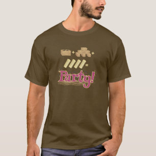 T-shirt Pièce en t de chasse à grange "d'équation