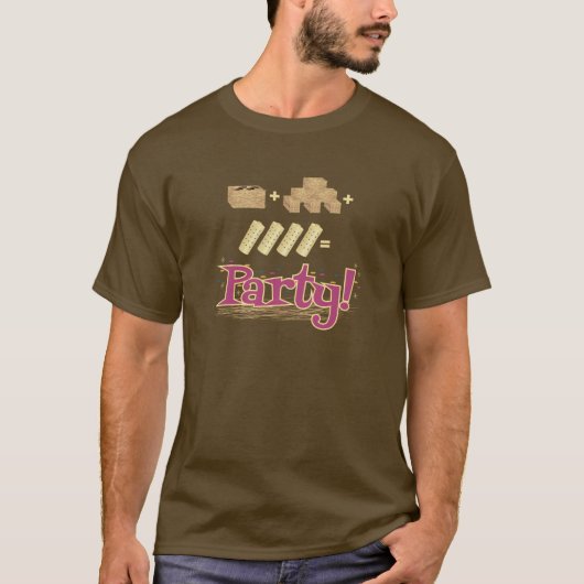 T-shirt Pièce en t de chasse à grange "d'équation (Devant)