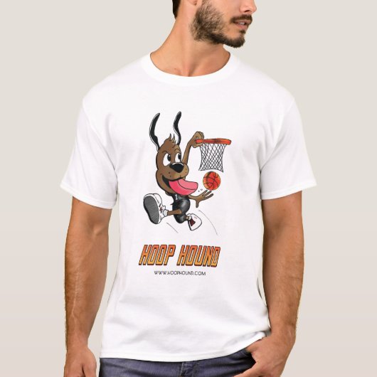 T-shirt Pièce en t de chien de cercle (Devant)