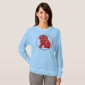 T-shirt Pièce en t de chien de Foo (Devant entier)