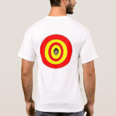 T-shirt Pièce en t de cible (Dos)