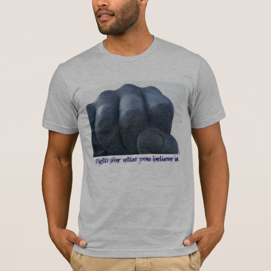 T-shirt Pièce en t de combat (Devant)