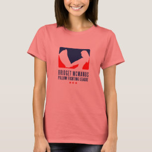 T-shirt Pièce en t de combat de coussin