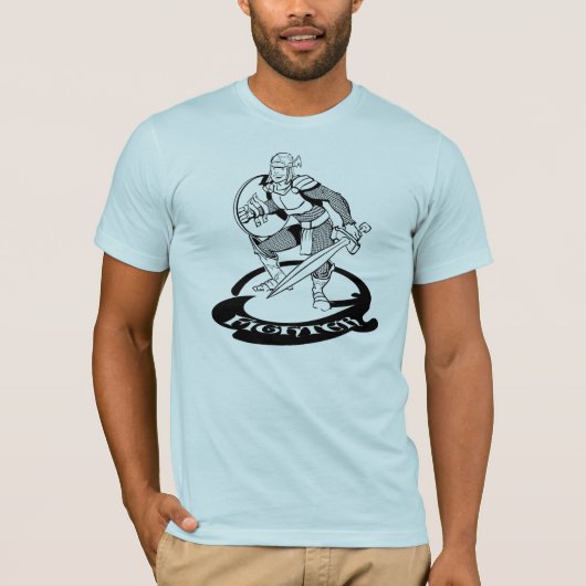 T-shirt Pièce en t de combattant (Devant)