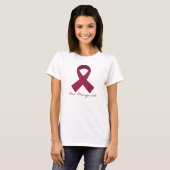 T-shirt Pièce en t de conscience de myélome multiple de (Devant entier)