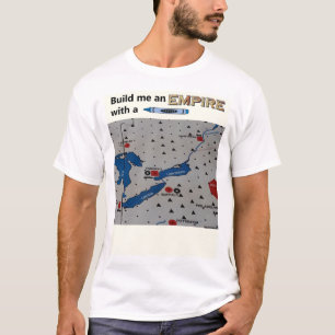 T-shirt Pièce en t de constructeur d'empire