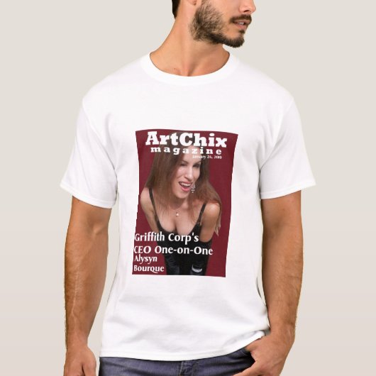 T-SHIRT PIÈCE EN T DE COUVERTURE DU PRÉSIDENT ARTCHIX (Devant)