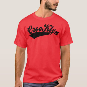 T-SHIRT PIÈCE EN T DE CROOKLYN (RED/BLACK)