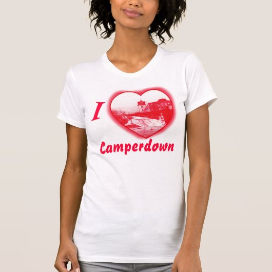 T-shirt Pièce en t de dames de Camperdown (Devant)