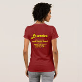 T-shirt Pièce en t de dames de Losercize (Dos entier)