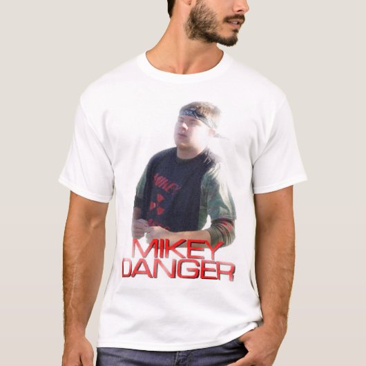 T-shirt Pièce en t de danger de Mikey (Devant)