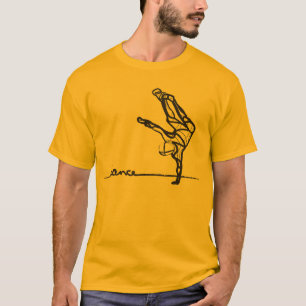 T-shirt Pièce en t de danse de hip hop