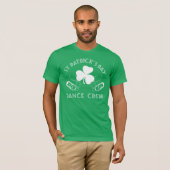 T-shirt Pièce en t de danse d'Irlandais d'équipage de (Devant entier)