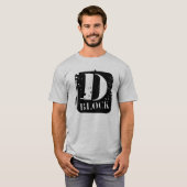T-shirt pièce en t de dblock (Devant entier)