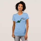 T-shirt Pièce en t de Dino (Devant entier)