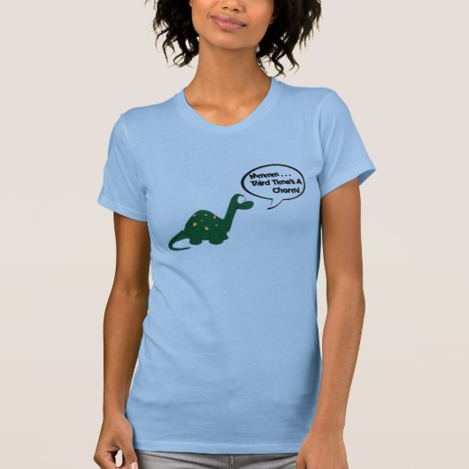 T-shirt Pièce en t de Dino (Devant)