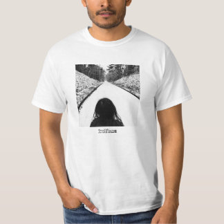 T-shirt Pièce en t de disparaition de point de fille
