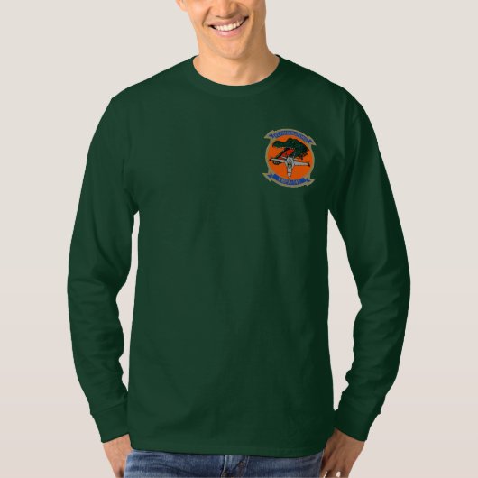 T-shirt Pièce en t de douille "d'alligators du vol (Devant)