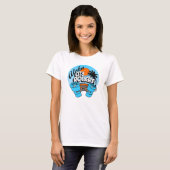 T-shirt Pièce en t de douille de dames d'ACR longue (Devant entier)