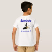 T-shirt Pièce en t de fer à cheval de bernaches cravant (Dos entier)