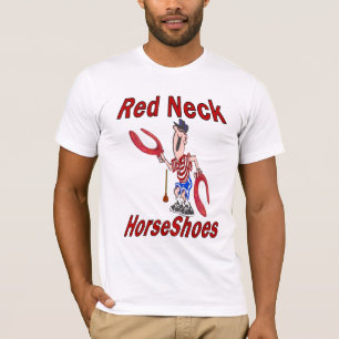 T-shirt PIÈCE EN T de FERS À CHEVAL de PLOUC américaine de
