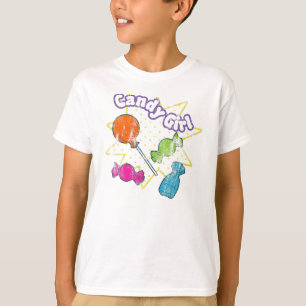 T-shirt Pièce en t de fille de sucrerie