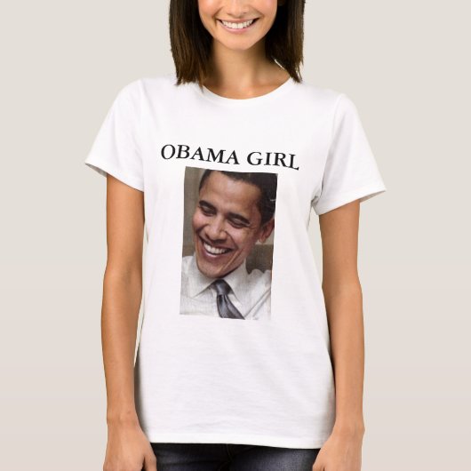 T-shirt Pièce en t de FILLE d'OBAMA (Devant)