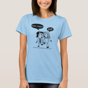 T-shirt Pièce en t de filles de la colère de Satan