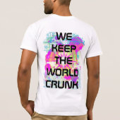 T-shirt Pièce en t de fonctionnaire de CrunkWorld (Dos)