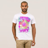 T-shirt Pièce en t de fonctionnaire de CrunkWorld (Devant entier)