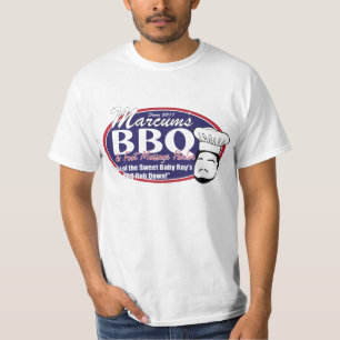 T-shirt Pièce en t de fonctionnaire de salon du BBQ de