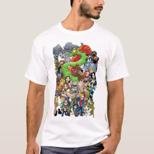 T-shirt Pièce en t de fonte de Gosse-halla
