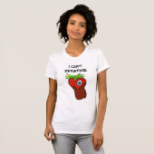 T-shirt Pièce en t de FRAISE de CHOCOLAT (Devant entier)