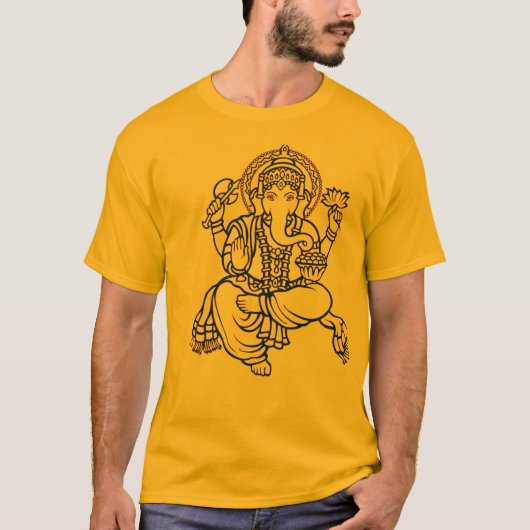 T-shirt Pièce en t de Ganesh (Devant)