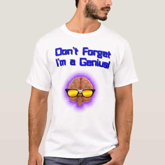 T-shirt Pièce en t de génie (Devant)