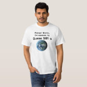 T-shirt Pièce en t de Gliese 581 g (Devant entier)
