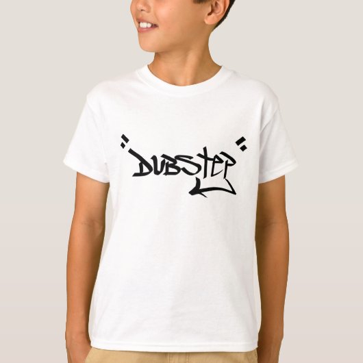 T-shirt pièce en t de graffiti de dubstep (Devant)