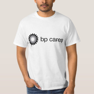 T-shirt Pièce en t de graphique de soins de BP