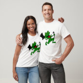 T-shirt Pièce en t de grenouille de danse (Unisexe)