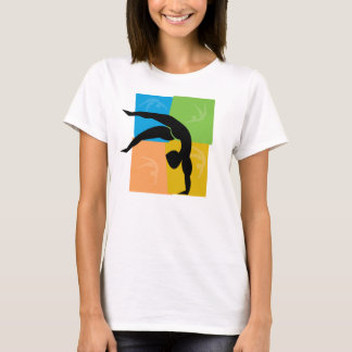 T-shirt Pièce en t de gymnastique