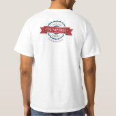 T-shirt Pièce en t de haine d'atouts d'amour (Dos)